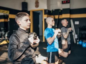 entrenamiento niños